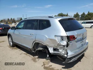 2019 Volkswagen Atlas SE with VIN 1V2WR2CA8KC509852, listed as a Copart auction lot 52941235 with 52,816 mi miles and Salvage title. Bid and sale history available at DreamBid. Image 2.