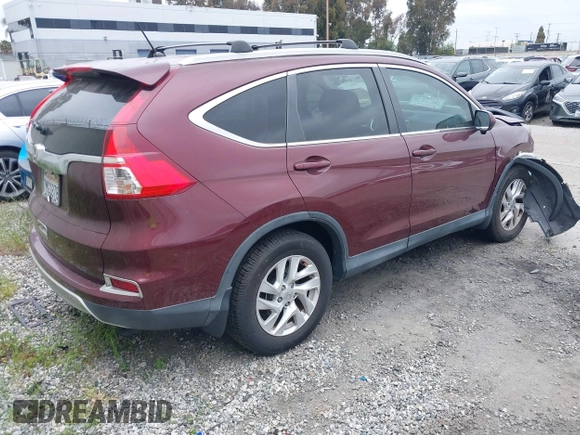 2015 Honda CR-V EX with VIN 2HKRM3H53FH532335, listed as a IAAI auction lot 41896405 with Not Provided miles and . Bid and sale history available at carsss.com. Image 4.