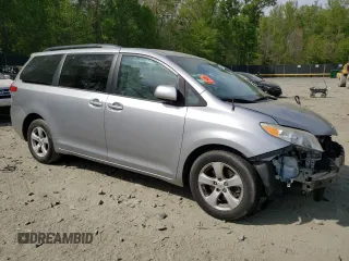 2013 Toyota Sienna LE AAS with VIN 5TDKK3DC9DS293036, listed as a Copart auction lot 54496525 with 73,260 mi miles and Salvage title. Bid and sale history available at DreamBid. Image 4.