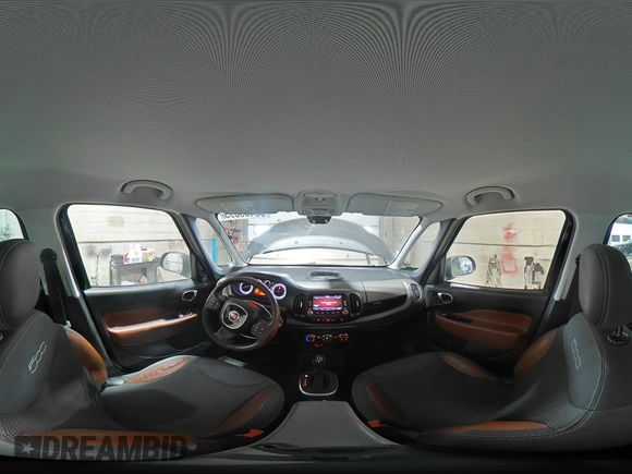 2014 FIAT 500L Trekking with VIN ZFBCFADH1EZ010513, listed as a Copart auction lot 60489095 with 129,990 mi miles and Salvage title. Bid and sale history available at DreamBid. Image 16.