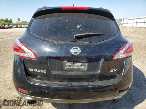 2013 Nissan Murano S with VIN JN8AZ1MU8DW202931, listed as a Copart auction lot 76040234 with 124,104 mi miles and Salvage Title. Bid and sale history available at carsss.com. Image 6.