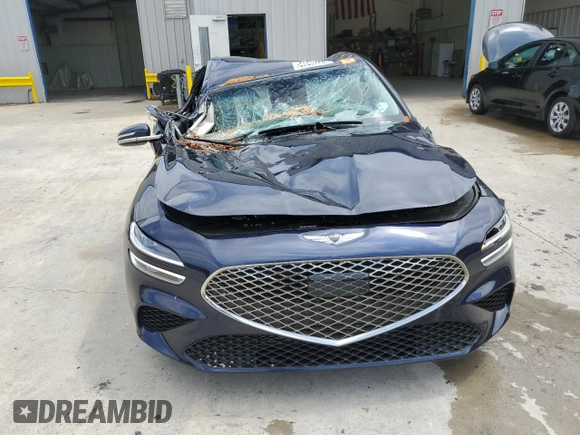 2023 Genesis G70 2.0T with VIN KMTG34TA4PU132474, listed as a Copart auction lot 54640224 with 12,228 mi miles and Non Repairable. Bid and sale history available at DreamBid. Image 5.