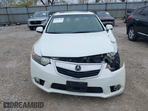 2012 Acura TSX with VIN JH4CU2F49CC006680, listed as a IAAI auction lot 42026190 with 151,288 mi miles. Bid and sale history available at carsss.com. Image 12.