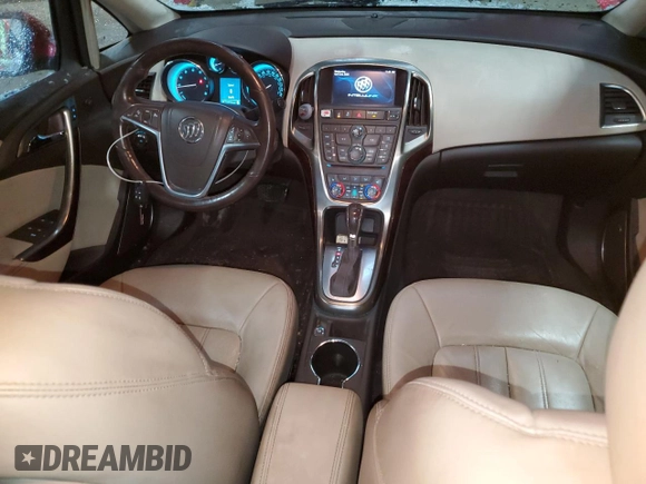 2014 Buick Verano Leather Group with VIN 1G4PS5SK1E4130417, listed as a Copart auction lot 51506125 with 112,374 mi miles and Clean Title. Bid and sale history available at carsss.com. Image 8.