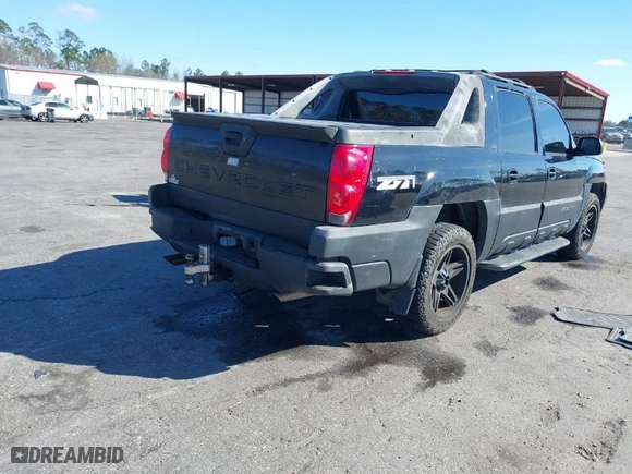 2005 Chevrolet Avalanche Z71 with VIN 3GNEK12Z05G224820, listed as a IAAI auction lot 41604340 with 1 mi miles. Bid and sale history available at carsss.com. Image 4.