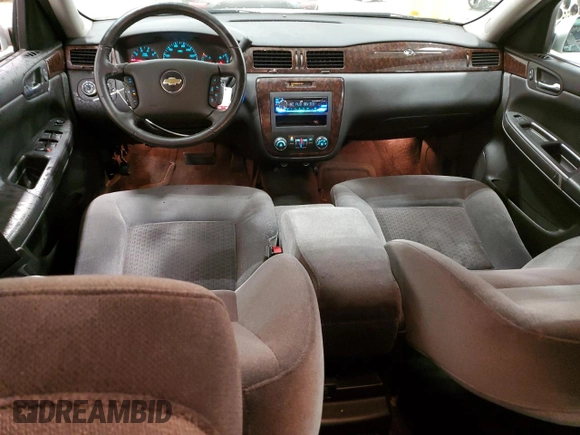 2012 Chevrolet Impala LT Retail with VIN 2G1WB5E39C1212420, listed as a Copart auction lot 55422405 with 197,252 mi miles and Non Repairable. Bid and sale history available at DreamBid. Image 8.