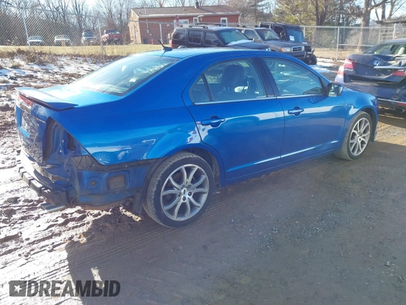 2012 Ford Fusion SEL with VIN 3FAHP0JA5CR203871, listed as a IAAI auction lot 41500758 with 217,614 mi miles and . Bid and sale history available at carsss.com. Image 4.