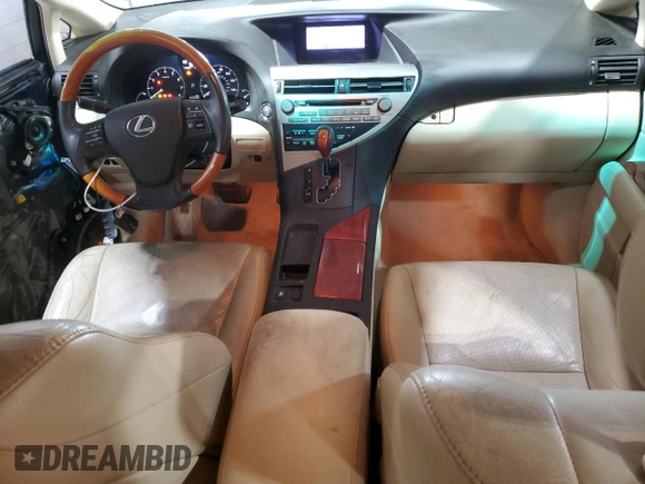 2010 Lexus RX 350 with VIN 2T2ZK1BA2AC033386, listed as a Copart auction lot 89166125 with 147,233 mi miles and Salvage Title. Bid and sale history available at carsss.com. Image 8.