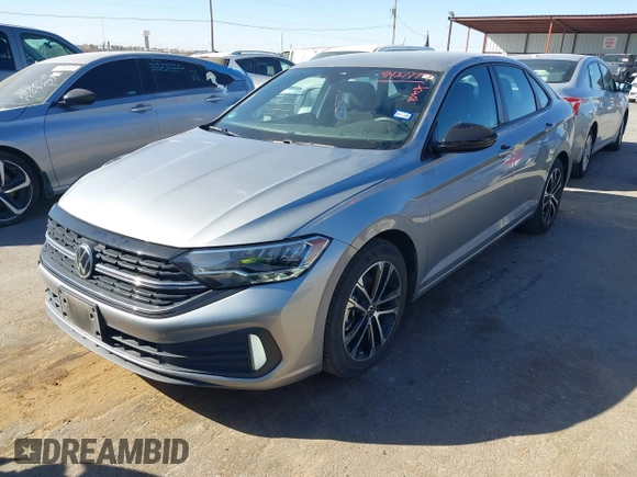 2023 Volkswagen Jetta Sport with VIN 3VWBM7BU5PM016768, listed as a IAAI auction lot 41427777 with 32,950 mi miles and . Bid and sale history available at DreamBid. Image 17.
