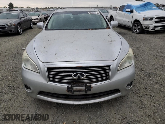 2012 Infiniti M Hybrid with VIN JN1EY1AP9CM910360, listed as a Copart auction lot 80273314 with 121,217 mi miles and Clean title. Bid and sale history available at DreamBid. Image 5.
