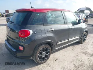 2017 FIAT 500L Trekking with VIN ZFBCFADH6HZ040109, listed as a IAAI auction lot 42770787 with 93,362 mi miles and . Bid and sale history available at DreamBid. Image 4.