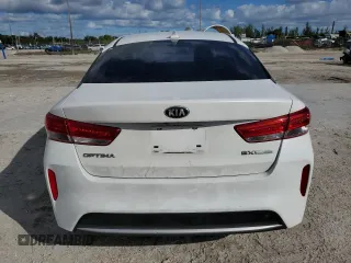 2017 Kia Optima Hybrid EX with VIN KNAGU4LE0H5017619, listed as a Copart auction lot 77137684 with 110,744 mi miles and Salvage Title. Bid and sale history available at carsss.com. Image 6.