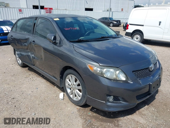 2010 Toyota Corolla with VIN 2T1BU4EE2AC431102, listed as a IAAI auction lot 42075817 with 363,800 mi miles and . Bid and sale history available at DreamBid. Image 1.