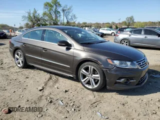 2014 Volkswagen CC R-Line with VIN WVWBP7AN9EE503432, listed as a Copart auction lot 52634375 with 111,836 mi miles and Salvage Title. Bid and sale history available at carsss.com. Image 4.