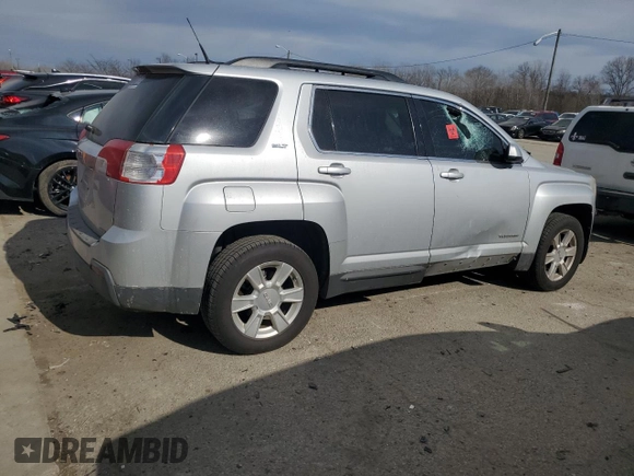 2012 GMC Terrain SLT-1 with VIN 2GKALUEK0C6169321, listed as a Copart auction lot 46476115 with 176,616 mi miles and Salvage Title. Bid and sale history available at DreamBid. Image 3.