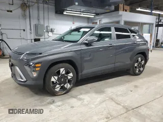 2024 Hyundai Kona SEL with VIN KM8HC3AB3RU138337, listed as a Copart auction lot 50745135 with 9,455 mi miles and Salvage Title. Bid and sale history available at DreamBid. Image 1.