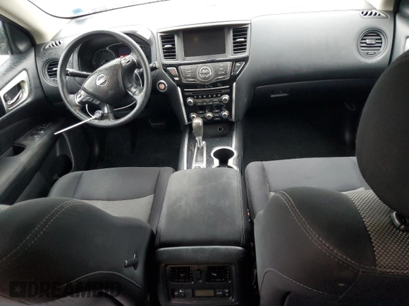 2017 Nissan Pathfinder S with VIN 5N1DR2MM6HC696417, listed as a Copart auction lot 83398794 with 78,746 mi miles and Non Repairable. Bid and sale history available at carsss.com. Image 8.