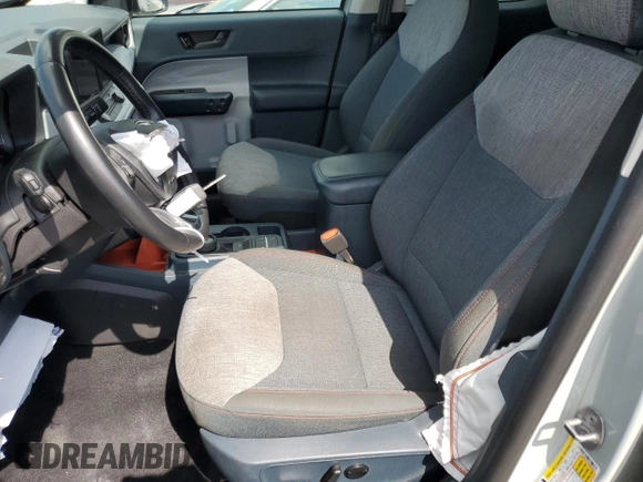 2023 Ford Maverick XL with VIN 3FTTW8F91PRA69502, listed as a Copart auction lot 52983535 with 18,729 mi miles and Salvage Title. Bid and sale history available at DreamBid. Image 7.