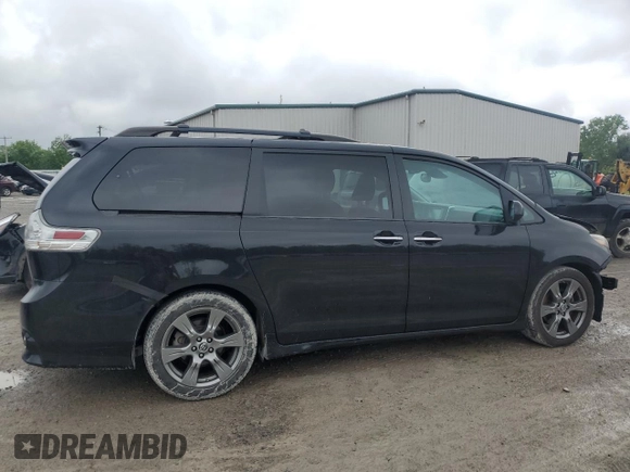 2018 Toyota Sienna SE with VIN 5TDXZ3DC1JS934855, listed as a Copart auction lot 60101785 with 53,726 mi miles and Salvage title. Bid and sale history available at DreamBid. Image 3.