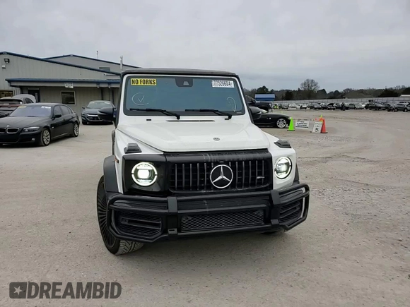 2020 Mercedes-Benz G AMG G 63 with VIN W1NYC7HJ1LX353898, listed as a Copart auction lot 77526604 with 41,978 mi miles and Salvage Title. Bid and sale history available at carsss.com. Image 12.