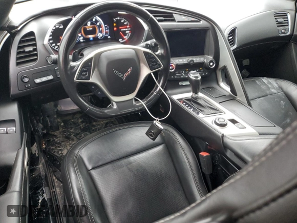 2017 Chevrolet Corvette with VIN 1G1Y13D79H5114515, listed as a Copart auction lot 45343615 with 30,078 mi miles and Salvage title. Bid and sale history available at DreamBid. Image 8.