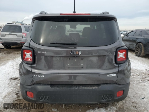 2017 Jeep Renegade Altitude with VIN ZACCJBBB8HPF62271, listed as a Copart auction lot 44805425 with 28,915 mi miles and Salvage Title. Bid and sale history available at carsss.com. Image 6.