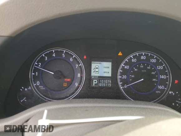 2011 Infiniti G25 Sedan x with VIN JN1DV6AR4BM451983, listed as a Copart auction lot 49531035 with 101,079 mi miles and Salvage Title. Bid and sale history available at carsss.com. Image 9.
