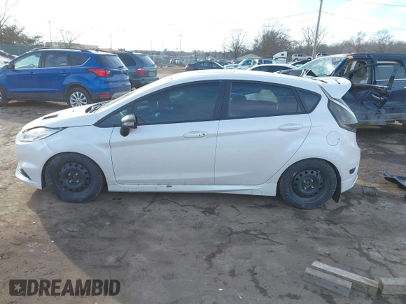 2016 Ford Fiesta ST with VIN 3FADP4GX9GM162598, listed as a IAAI auction lot 41446238 with 71,686 mi miles. Bid and sale history available at carsss.com. Image 14.
