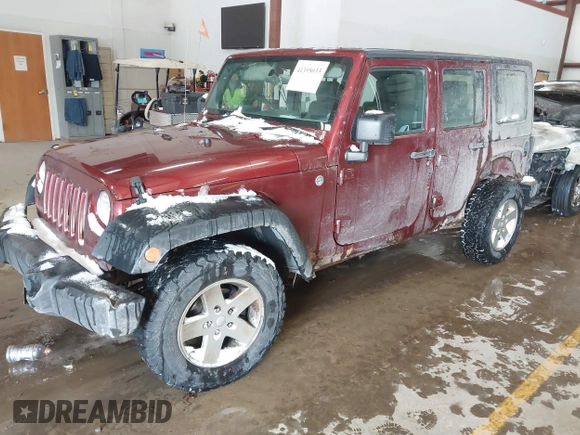 2009 Jeep Wrangler Unlimited X with VIN 1J4GZ39159L718649, listed as a IAAI auction lot 41395033 with 289,574 mi miles. Bid and sale history available at carsss.com. Image 17.