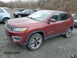 2021 Jeep Compass Limited z VIN 3C4NJDCB4MT565349, wystawiony jako Copart lot #52520465 z przebiegiem 79 656 mil mil oraz Szkoda całkowita • Salvage title. Historia ofert i sprzedaży dostępna na DreamBid. Obrazek 1.