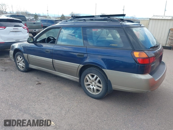 2004 Subaru Legacy Outback with VIN 4S3BH675046613583, listed as a IAAI auction lot 41276224 with Not provided miles and . Bid and sale history available at DreamBid. Image 3.