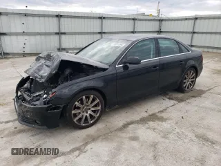 2010 Audi A4 2.0T Premium Plus with VIN WAUHFAFLXAN027068, listed as a Copart auction lot 86291894 with 108,376 mi miles and Salvage Title. Bid and sale history available at carsss.com. Image 1.