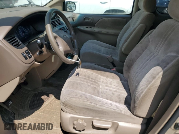 2001 Toyota Sienna LE с VIN 4T3ZF13C61U398183, выставлен на аукционе Copart как лот 56903725 с пробегом 149 676 миль миль и Чистый • Clean title. История ставок и продаж доступна на DreamBid. Изображение 7.