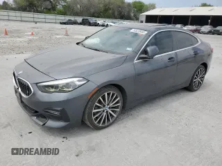 2020 BMW 2 Series 228i xDrive with VIN WBA73AK08L7F53354, listed as a Copart auction lot 50520955 with 40,365 mi miles and Salvage Title. Bid and sale history available at carsss.com. Image 1.