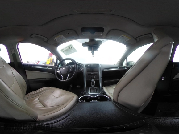 2015 Ford Fusion Titanium with VIN 3FA6P0D99FR300200, listed as a IAAI auction lot 42037306 with 232,095 mi miles. Bid and sale history available at carsss.com. Image 18.