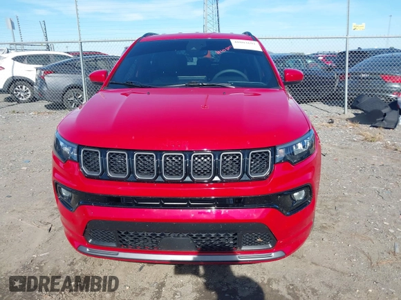 2023 Jeep Compass Limited with VIN 3C4NJDCN2PT569933, listed as a IAAI auction lot 40803691 with 14,649 mi miles and . Bid and sale history available at carsss.com. Image 12.