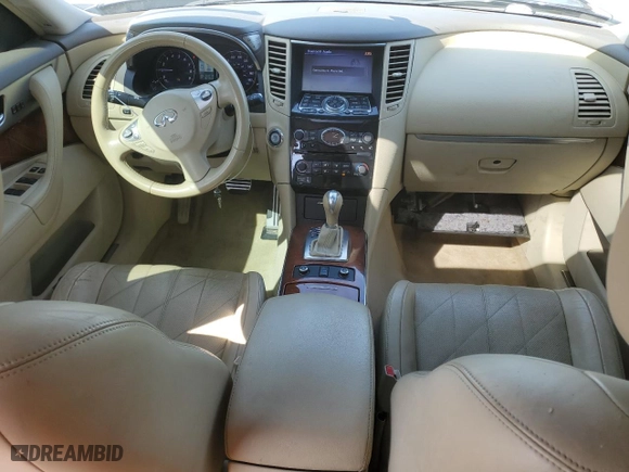 2012 Infiniti FX35 with VIN JN8AS1MW0CM154986, listed as a Copart auction lot 52563955 with 145,113 mi miles and Non Repairable. Bid and sale history available at carsss.com. Image 8.