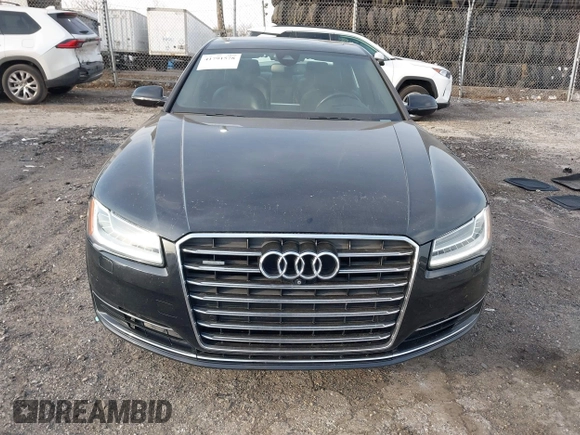2015 Audi A8 3.0T with VIN WAU3GAFDXFN028244, listed as a IAAI auction lot 41791578 with 149,770 mi miles and . Bid and sale history available at DreamBid. Image 12.