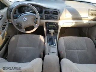 2001 Mazda 626 LX with VIN 1YVGF22D315215931, listed as a Copart auction lot 45399205 with 46,858 mi miles and Clean Title. Bid and sale history available at carsss.com. Image 8.