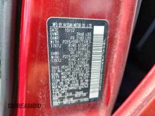 2013 Nissan Juke SV z VIN JN8AF5MR5DT204763, wystawiony jako Copart lot #59957535 z przebiegiem 2 856 mil mil oraz Szkoda całkowita • Salvage title. Historia ofert i sprzedaży dostępna na DreamBid. Obrazek 14.