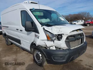 2023 Ford Transit Cargo with VIN 1FTBR1C86PKB71744, listed as a IAAI auction lot 41678963 with 47,373 mi miles. Bid and sale history available at carsss.com. Image 6.