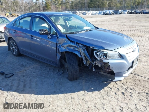 2016 Subaru Legacy 3.6R Limited with VIN 4S3BNEN66G3016815, listed as a IAAI auction lot 41741850 with 159,035 mi miles. Bid and sale history available at carsss.com. Image 1.