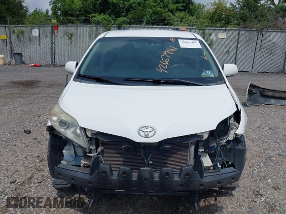 2013 Toyota Sienna LE AAS with VIN 5TDKK3DC6DS351233, listed as a IAAI auction lot 42652981 with 385,791 mi miles and . Bid and sale history available at DreamBid. Image 12.