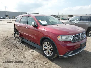 2014 Dodge Durango Citadel z VIN 1C4RDHEG8EC537172, wystawiony jako IAAI lot #41429911 z przebiegiem 219 632 mil mil oraz . Historia ofert i sprzedaży dostępna na DreamBid. Obrazek 1.