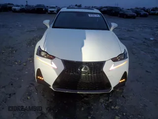 2020 Lexus IS with VIN JTHGZ1B27L5036766, listed as a Copart auction lot 81397744 with 48,857 mi miles and Salvage Title. Bid and sale history available at carsss.com. Image 5.
