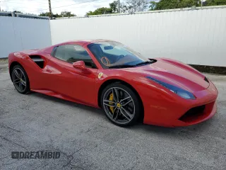 2017 Ferrari 488 z VIN ZFF80AMA6H0221790, wystawiony jako Copart lot #66868284 z przebiegiem Nie podano mil oraz Szkody całkowita. Historia ofert i sprzedaży dostępna na DreamBid. Obrazek 4.