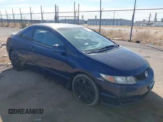2009 Honda Civic Cpe LX with VIN 2HGFG12679H508263, listed as a IAAI auction lot 41498344 with 128,876 mi miles. Bid and sale history available at carsss.com. Image 1.