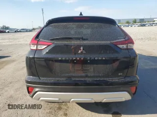 2024 Mitsubishi Eclipse Cross SE with VIN JA4ATWAA7RZ032601, listed as a Copart auction lot 53124085 with 6,467 mi miles and Salvage title. Bid and sale history available at DreamBid. Image 6.