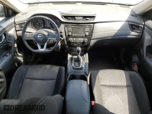 2017 Nissan Rogue SV with VIN KNMAT2MV4HP560393, listed as a Copart auction lot 53114105 with 133,988 mi miles and Salvage Title. Bid and sale history available at carsss.com. Image 8.