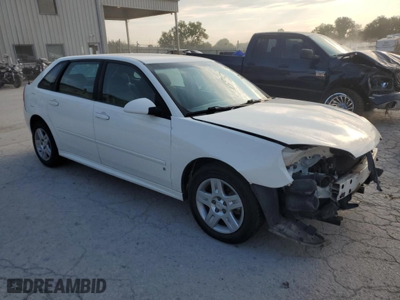 2007 Chevrolet Malibu Maxx LT with VIN 1G1ZT68N17F238909, listed as a Copart auction lot 69570484 with 116,857 mi miles and Salvage Title. Bid and sale history available at carsss.com. Image 4.